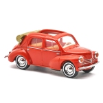 Busch 46573 - H0 - Renault 4CV Cabrio - rot
